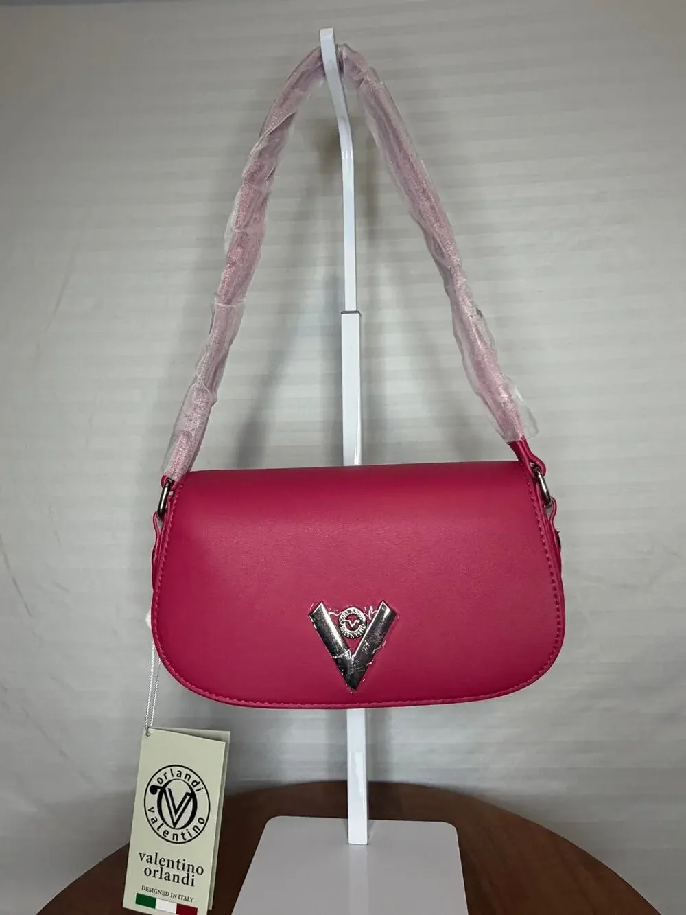 Valentino Orlandi Velora Pink Shoulder Bag NWT MSRP $149 (#2)
